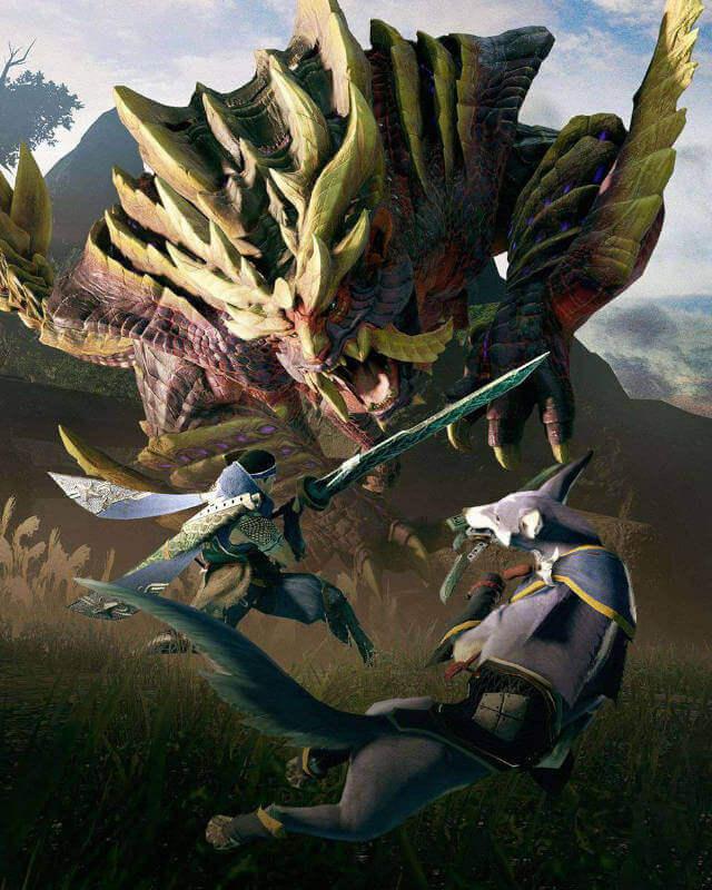 Game cover - Monster Hunter Rise